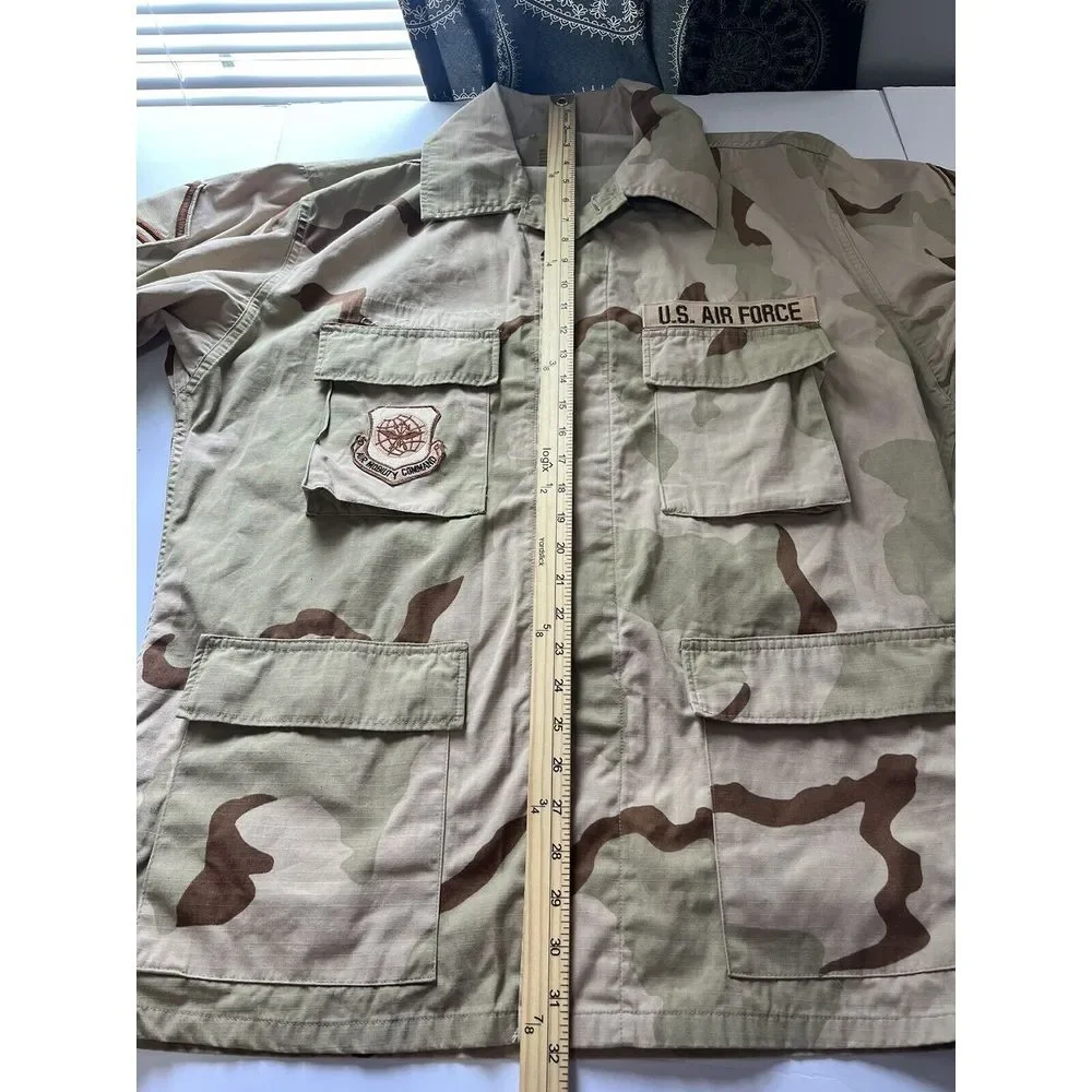 U.S. Air Force‎ 3-Color Desert Camouflage Pattern Combat Coat Size Large